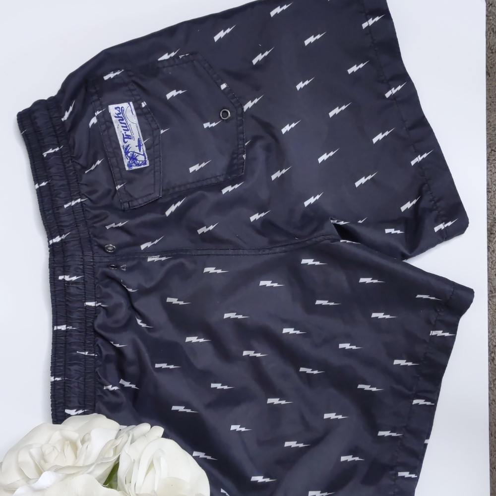 Trunks Surf & Swim Boys Drawstring Size Small - Picture 4 of 9